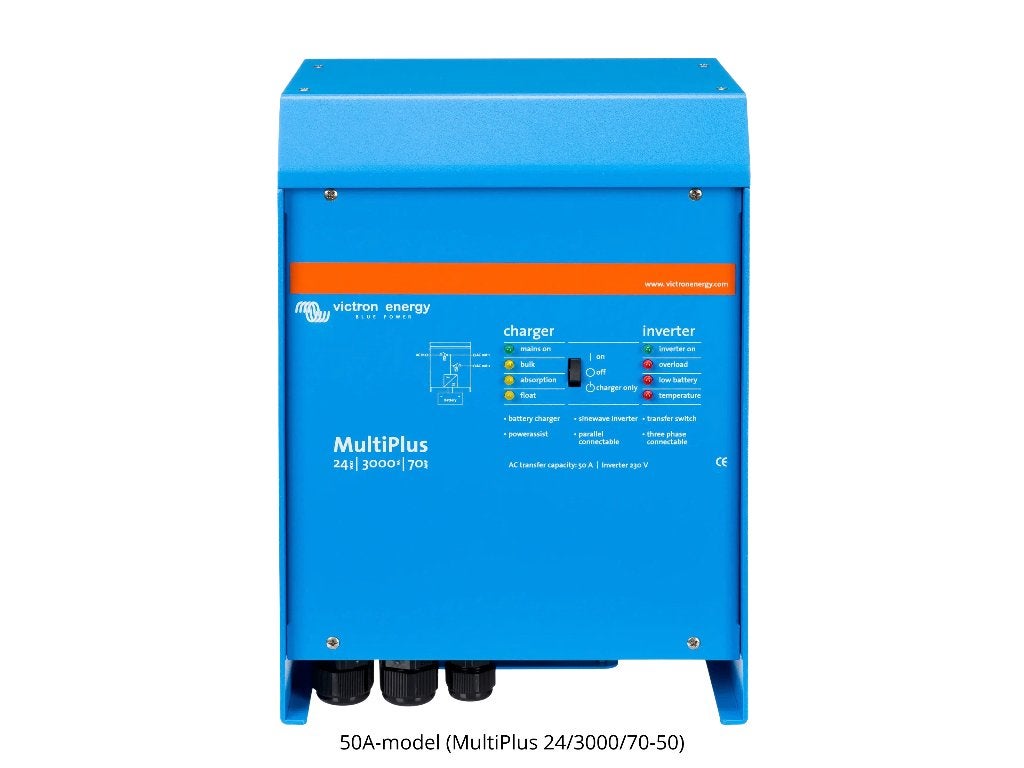 Victron MultiPlus 24/3000/70-50 | 24V Omvormer en Acculader, Info@aqua-marina.nl, Aqua-Marina.NL, Nieuw, Verzenden