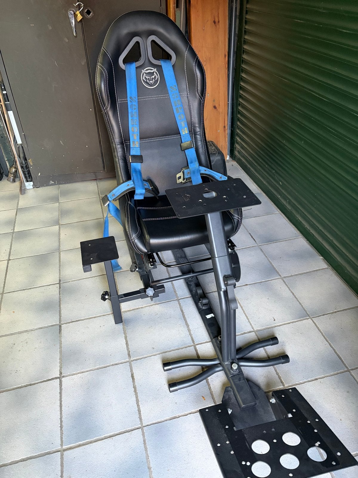 Playseat simrig met max verstappen raceseat, Ophalen, Racestoel, Gebruikt, Mobiel