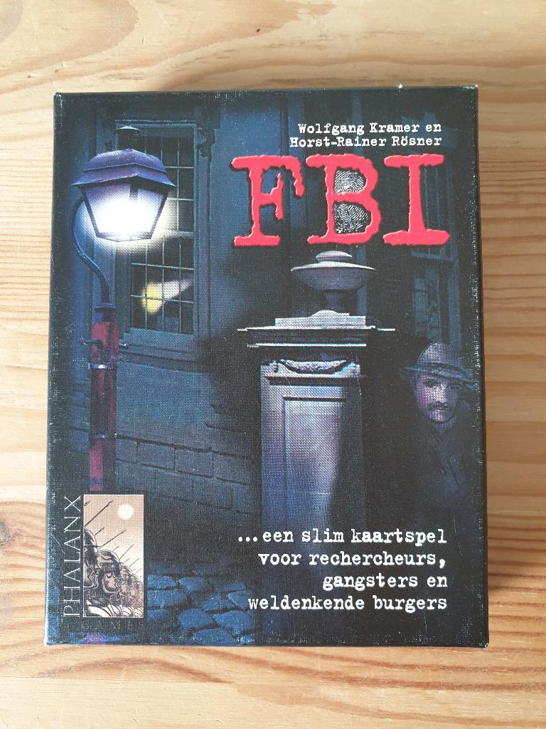 Kaartspel - FBI / F.B.I., Hobby en Vrije tijd, Gezelschapsspellen | Kaartspellen, Ophalen of Verzenden, Gebruikt