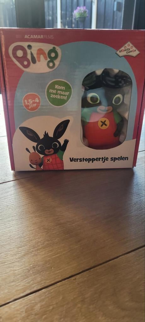 Bing verstoppertje., Ophalen of Verzenden, Zo goed als nieuw