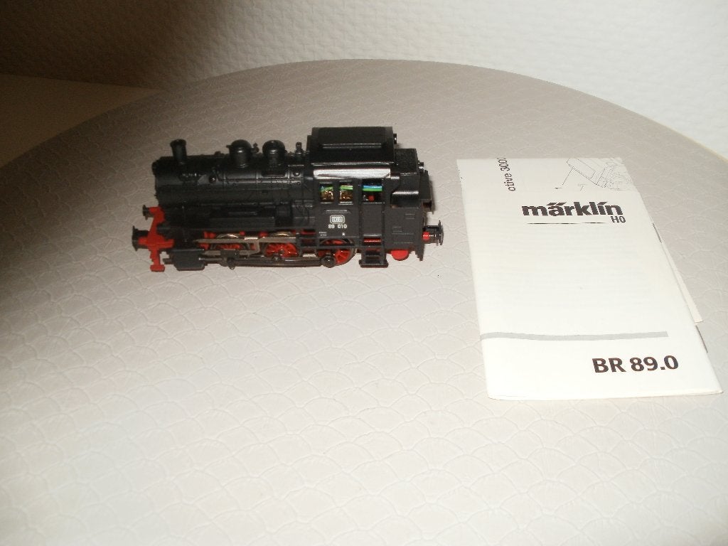 Marklin Ho Stoomlokomotief Br 89 Digitaal., Wisselstroom, Locomotief, Ophalen of Verzenden, Zo goed als nieuw