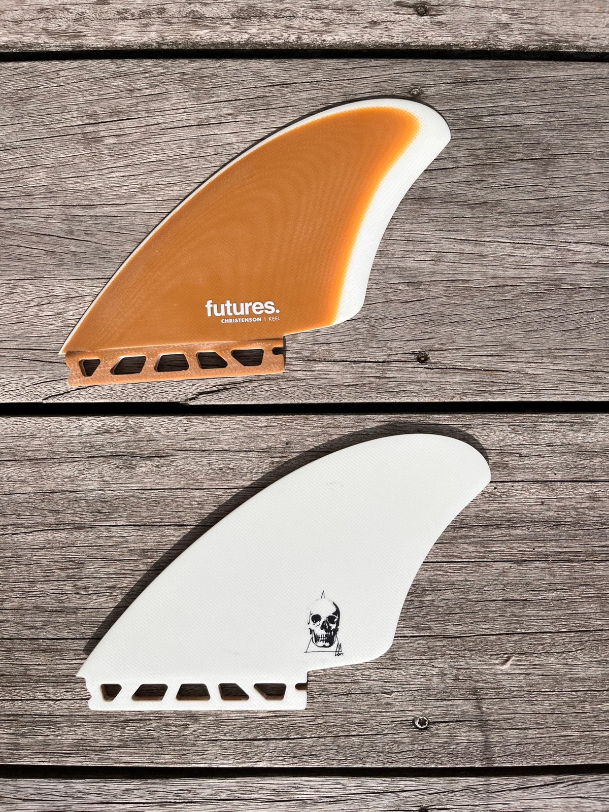 Futures Keel twin fins Christenson, Watersport en Boten, Ophalen of Verzenden, Zo goed als nieuw, Overige typen