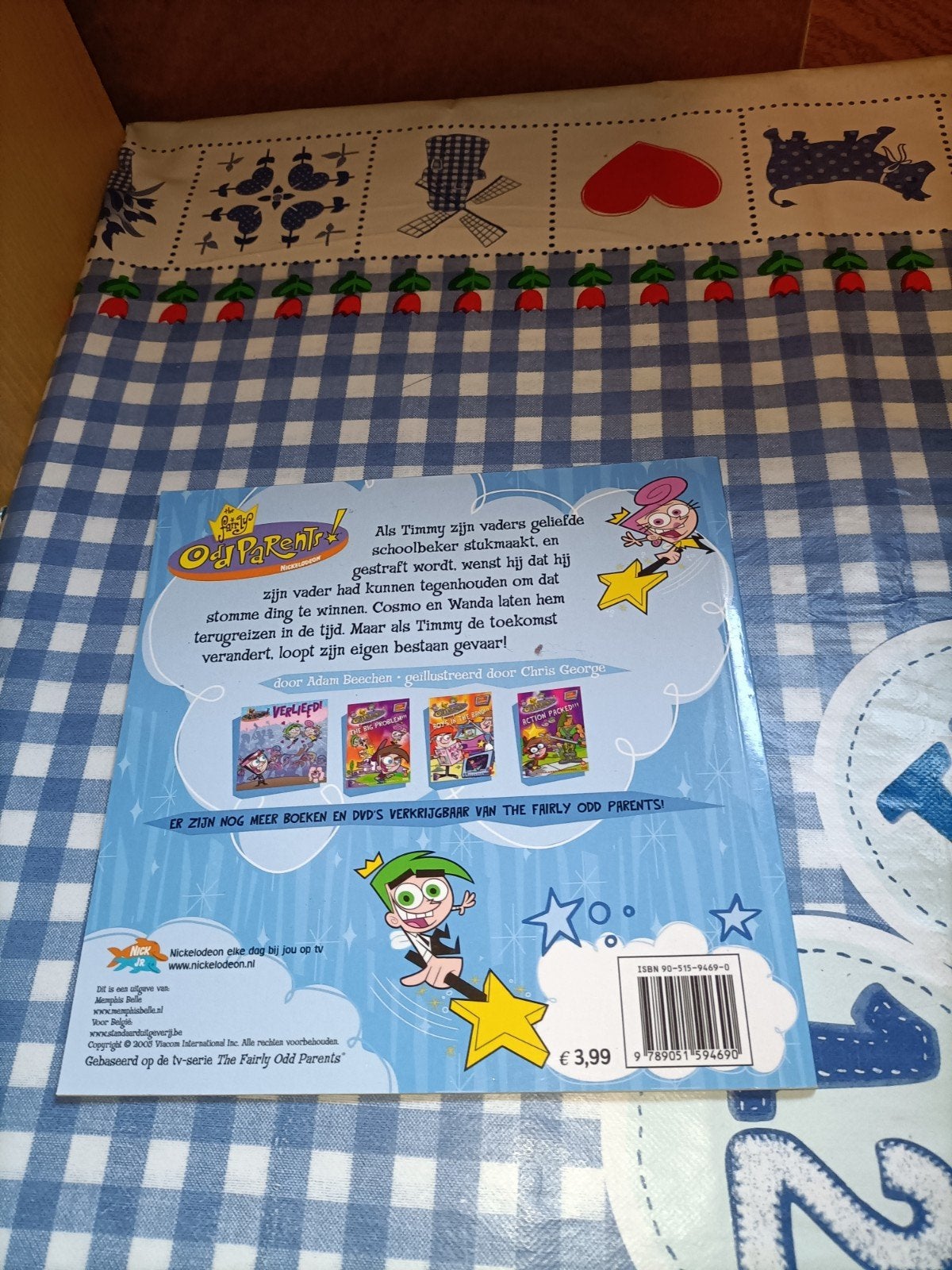Fairly Odd Parents boekje Terug in de tijd, Ophalen of Verzenden, Zo goed als nieuw