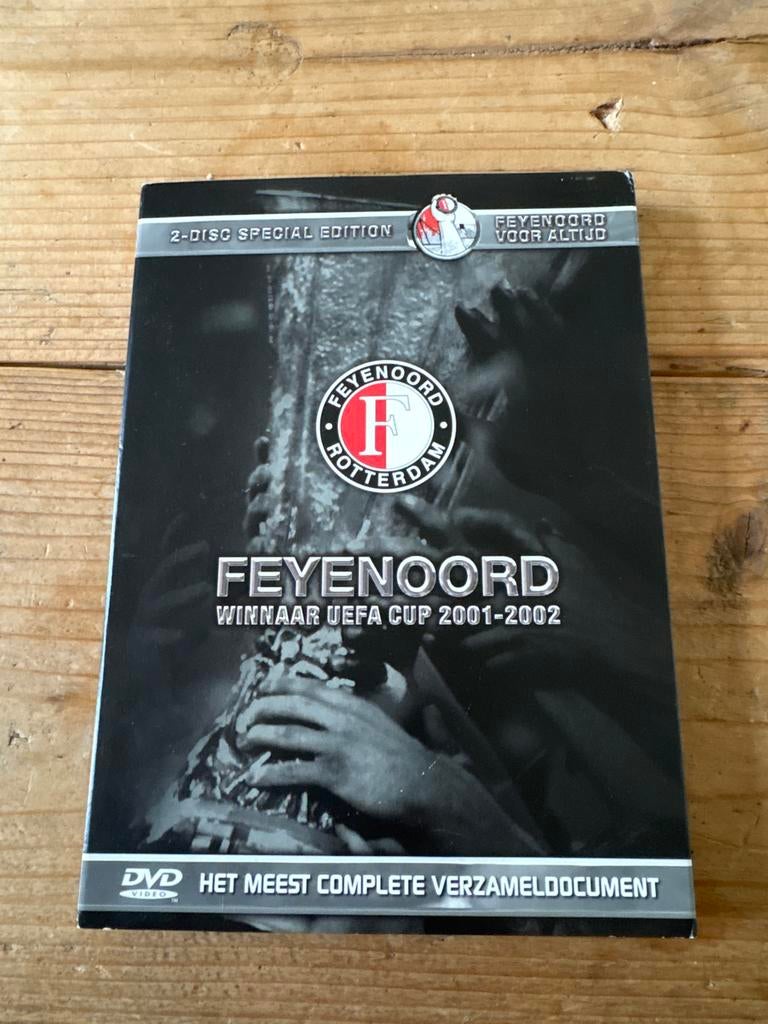 Feyenoord Winnaar UEFA Cup 2001-2002 DVD, Voetbal, Gebruikt, Alle leeftijden, Boxset