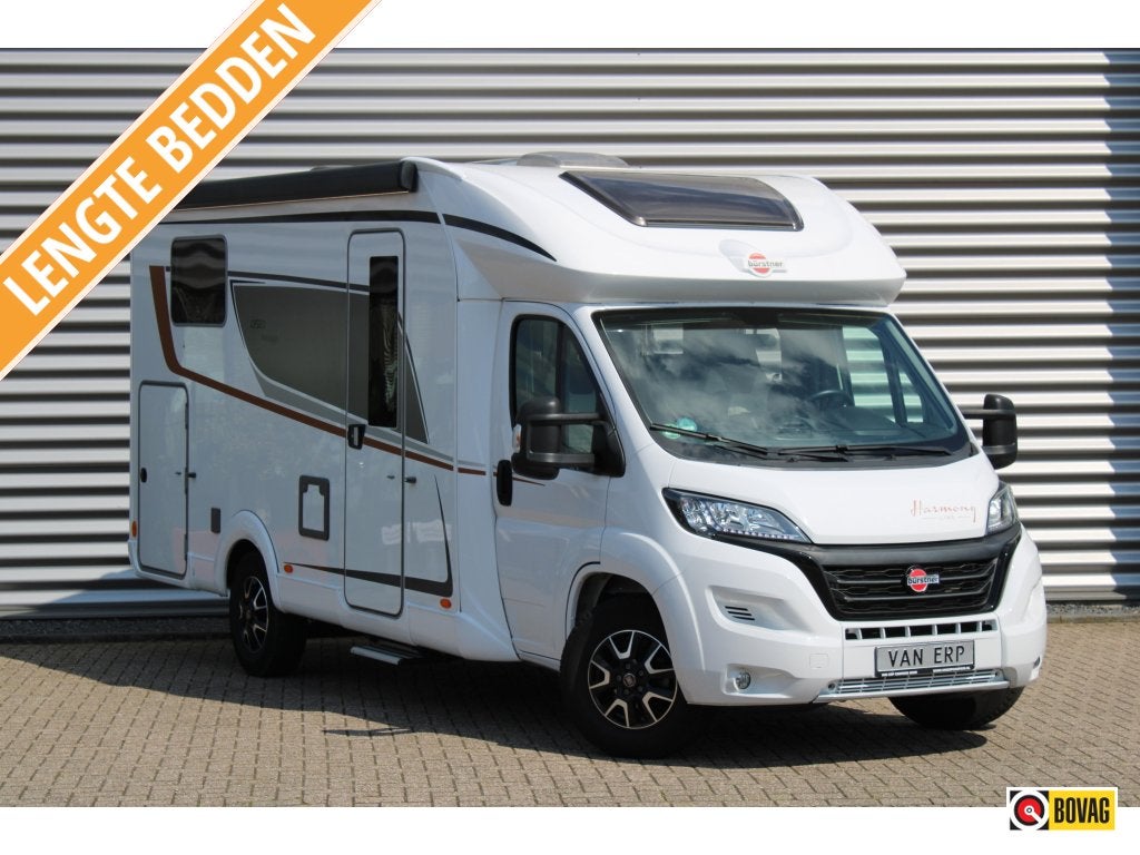 Bürstner Lyseo Harmony Line 690 Fiat 140PK Lengtebe, Caravans en Kamperen, Campers, Koelkast, Standaard zit, Ringverwarming, Fiat