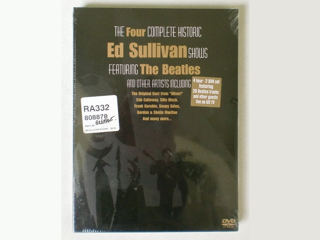 2 DVD box The Beatles - The four Ed Sullivan shows (Sealed), Engels, Spaans, Ophalen of Verzenden, Nieuw in verpakking