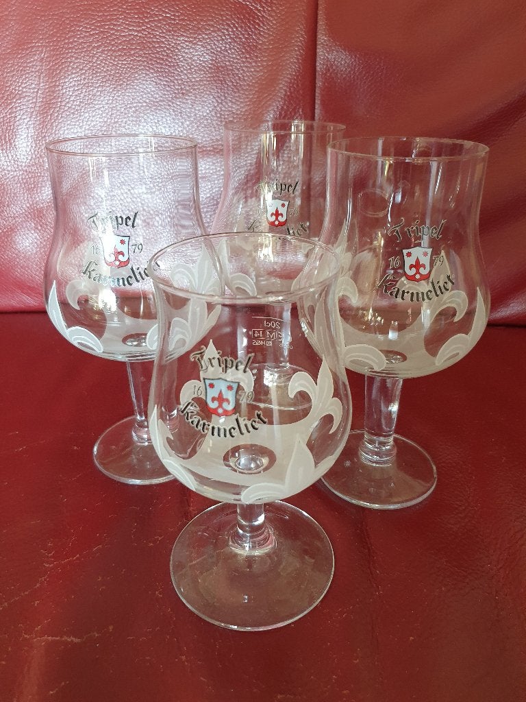 Tripel Karmeliet (4 st.), Verzamelen, Biermerken, Ophalen of Verzenden, Nieuw, Glas of Glazen, Overige merken