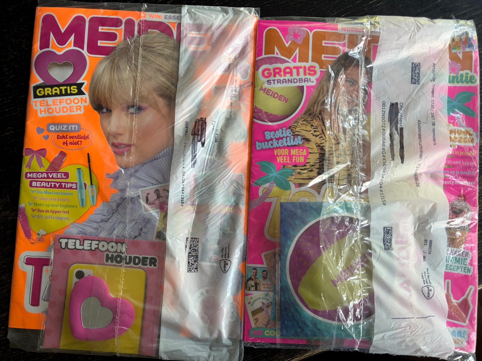 2x tijdschrift MEIDEN - nieuw - gratis op te halen, Ophalen, Nieuw, Overige typen