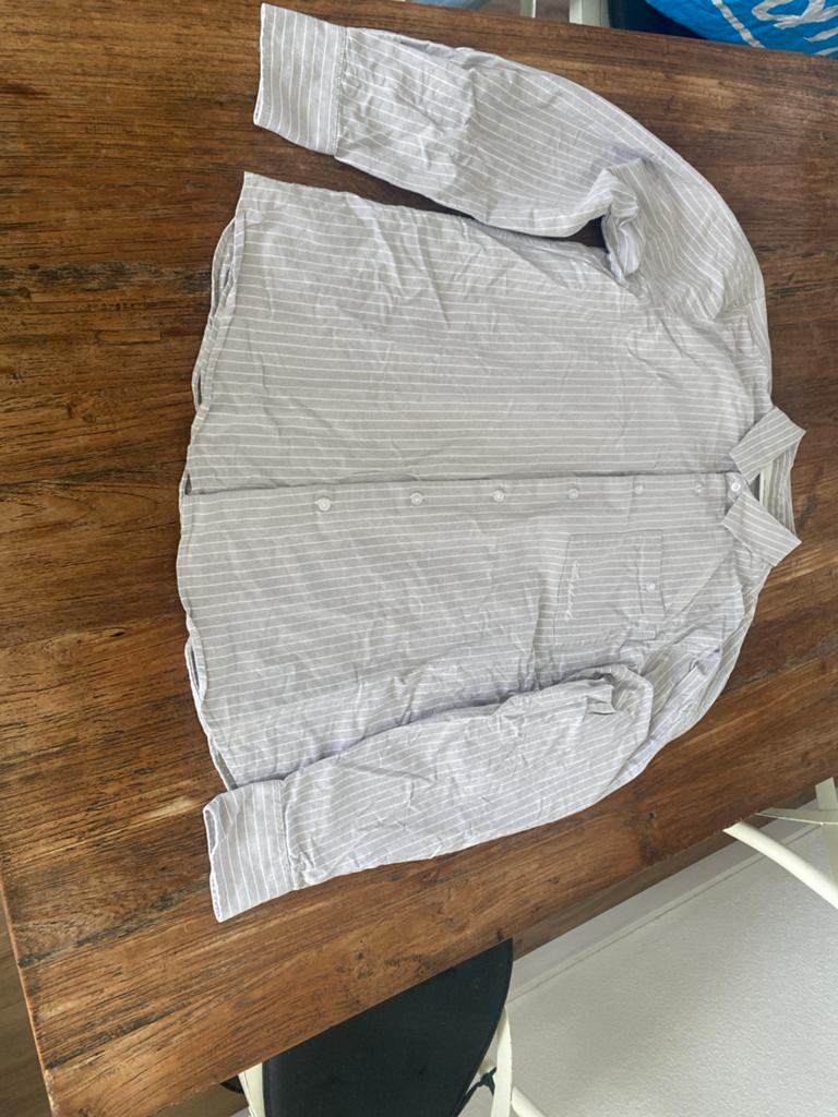 Daily Aesthetikz gestreept overhemd - Zo goed als nieuw, Ophalen of Verzenden, Zo goed als nieuw