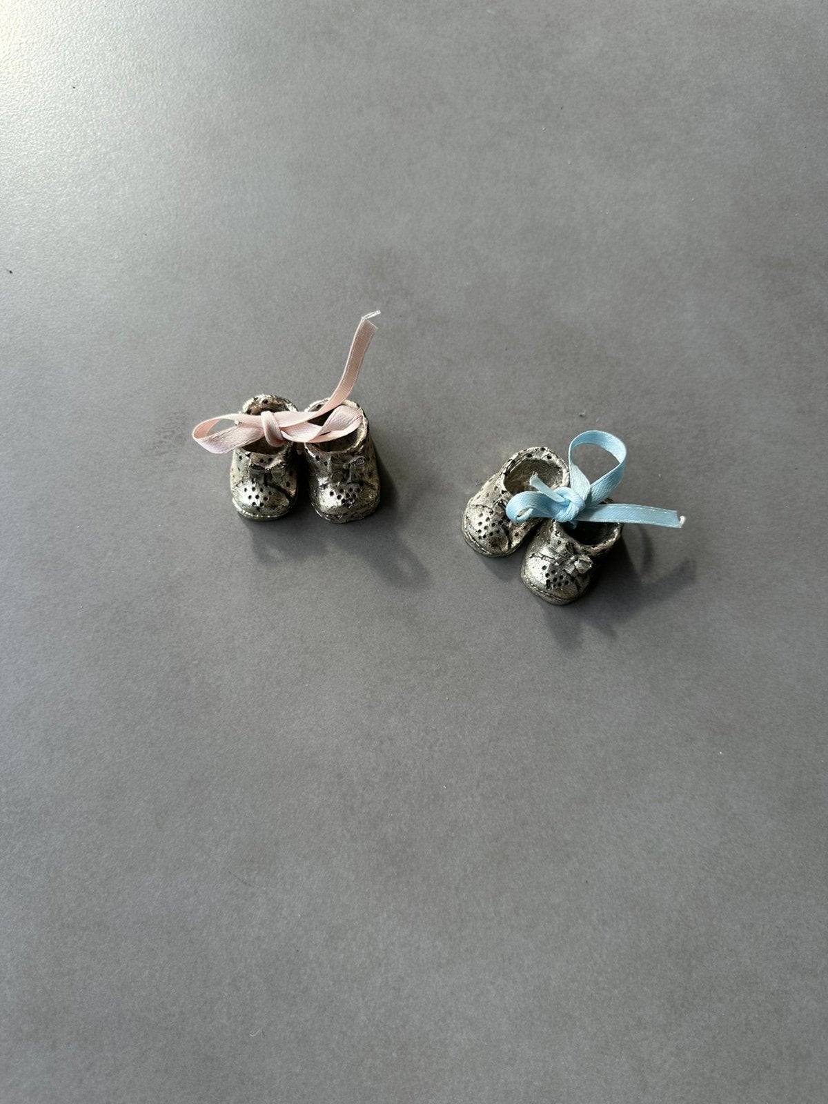 Argento 925 Galvanico zilveren baby schoentjes, Verzenden, Zo goed als nieuw, Zilver, Overige materialen