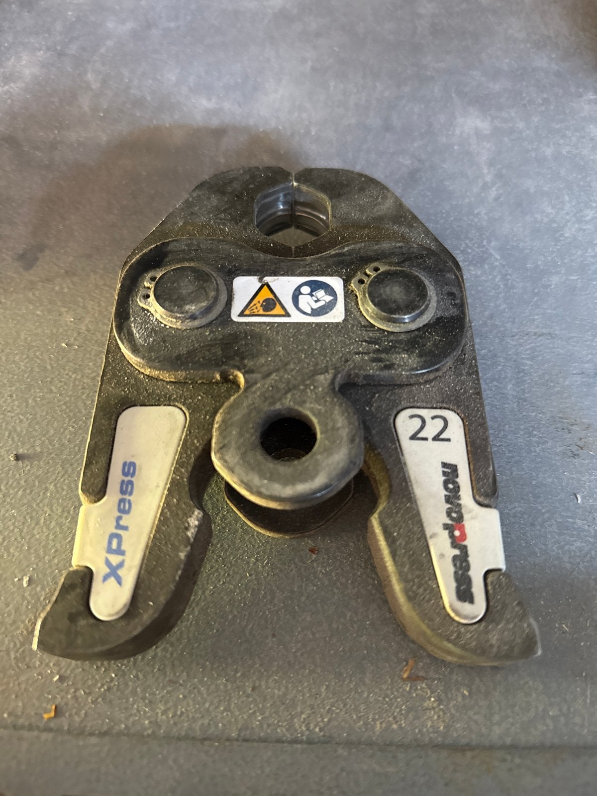 Novopress XPress 22mm persbek, Ophalen of Verzenden, Gebruikt, Overige typen, Overige merken