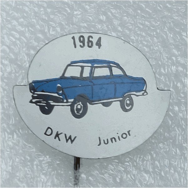 SP1147 Speldje 1964 DKW Junior blauw, Ophalen of Verzenden, Gebruikt, Overige onderwerpen