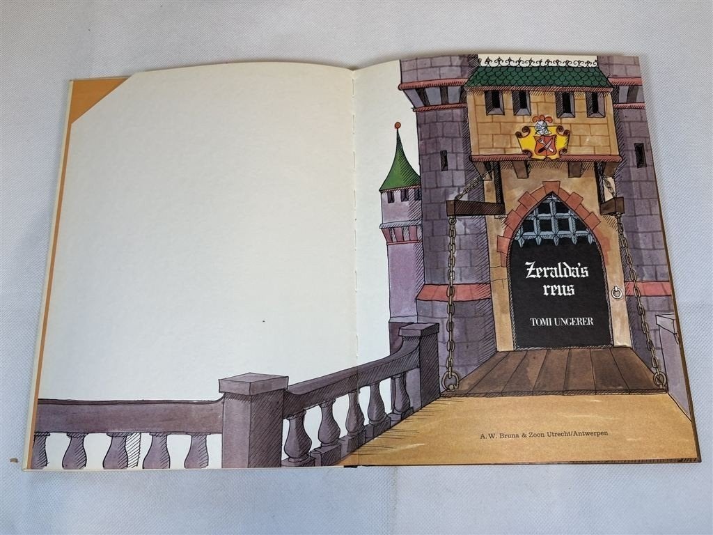 Tomi Ungerer: Zeralda\'s Reus [1974] — Vintage, Boeken, Ophalen of Verzenden, Gelezen