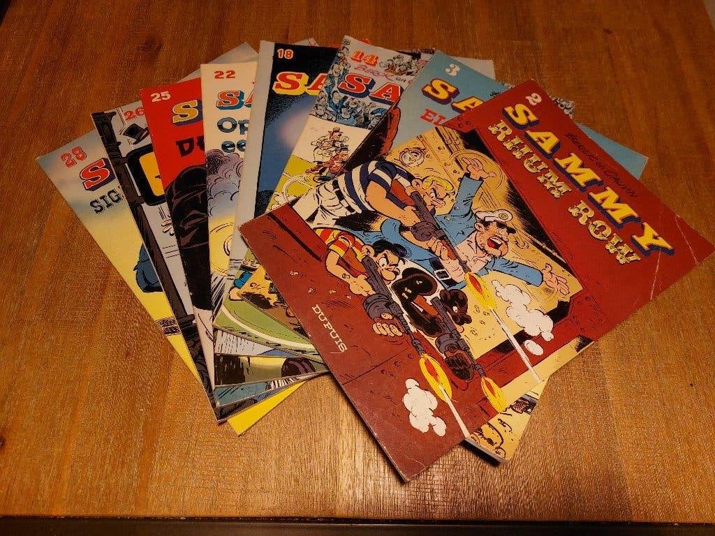 Sammy 8 delen, Boeken, Meerdere stripboeken, Ophalen of Verzenden, Gelezen