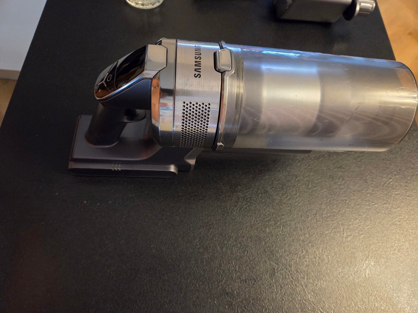 Samsung Jet 75 Complete met accessoires, Witgoed en Apparatuur, Ophalen, Draadloos, Gebruikt, Reservoir