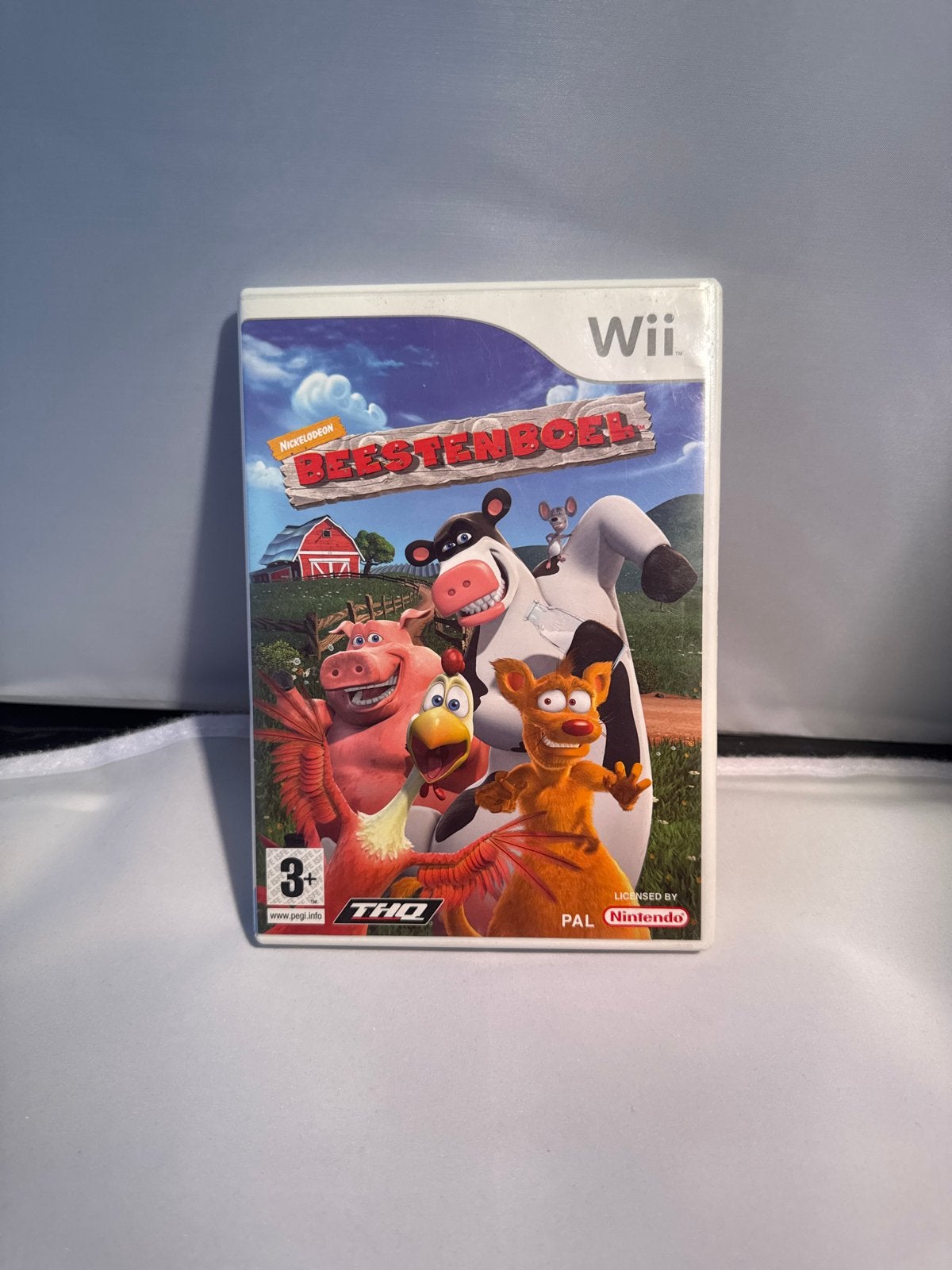 Barnyard voor de Wii - Nickelodeon Beestenboel, Spelcomputers en Games, Games | Nintendo Wii, Avontuur en Actie, Gebruikt, 1 speler