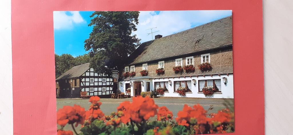 Duitsland Gasthof Lichte. Hochsauerland, Verzamelen, Verzenden, 1960 tot 1980, Ongelopen, Duitsland