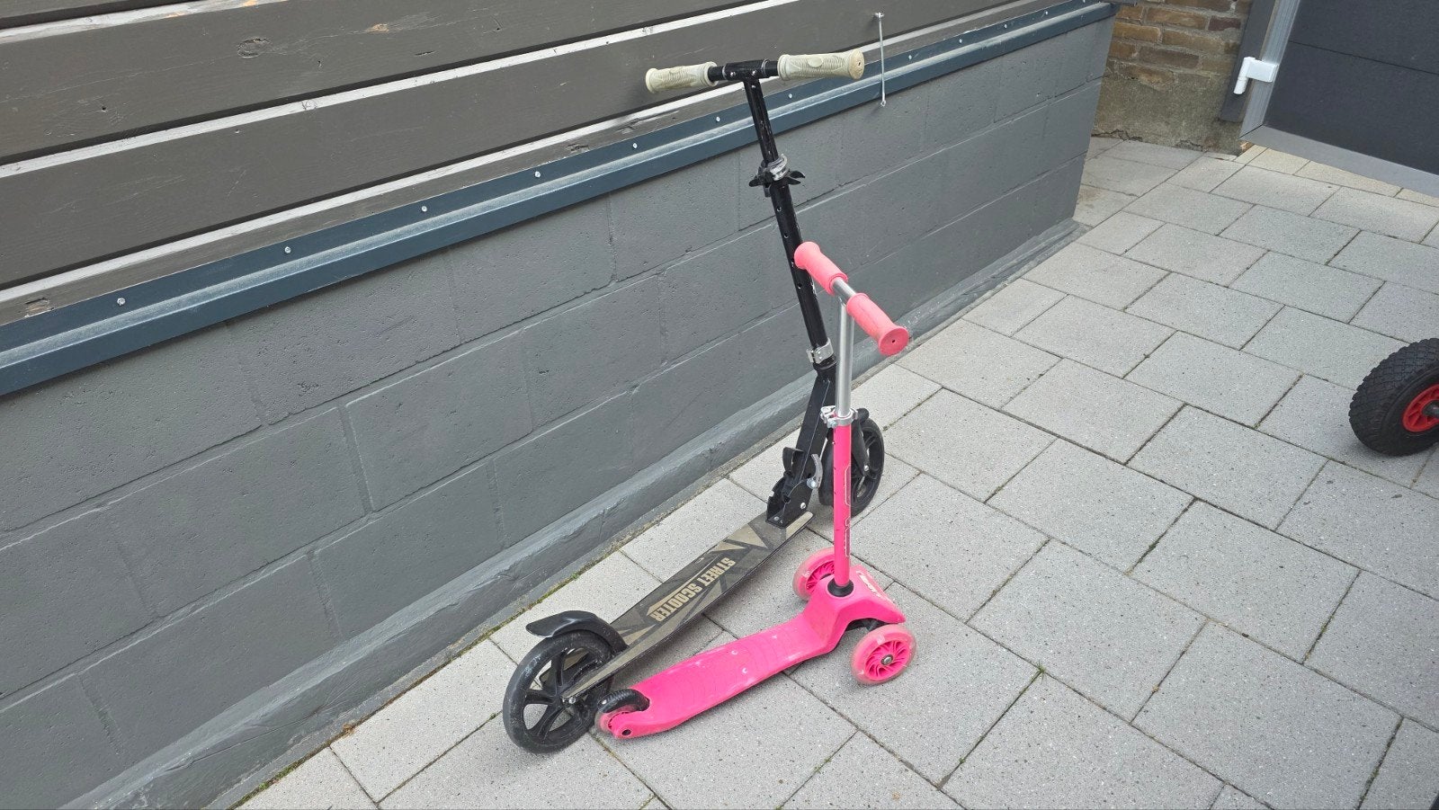 Kleine roze driewieler step., Fietsen en Brommers, Ophalen, Gebruikt, Gewone step