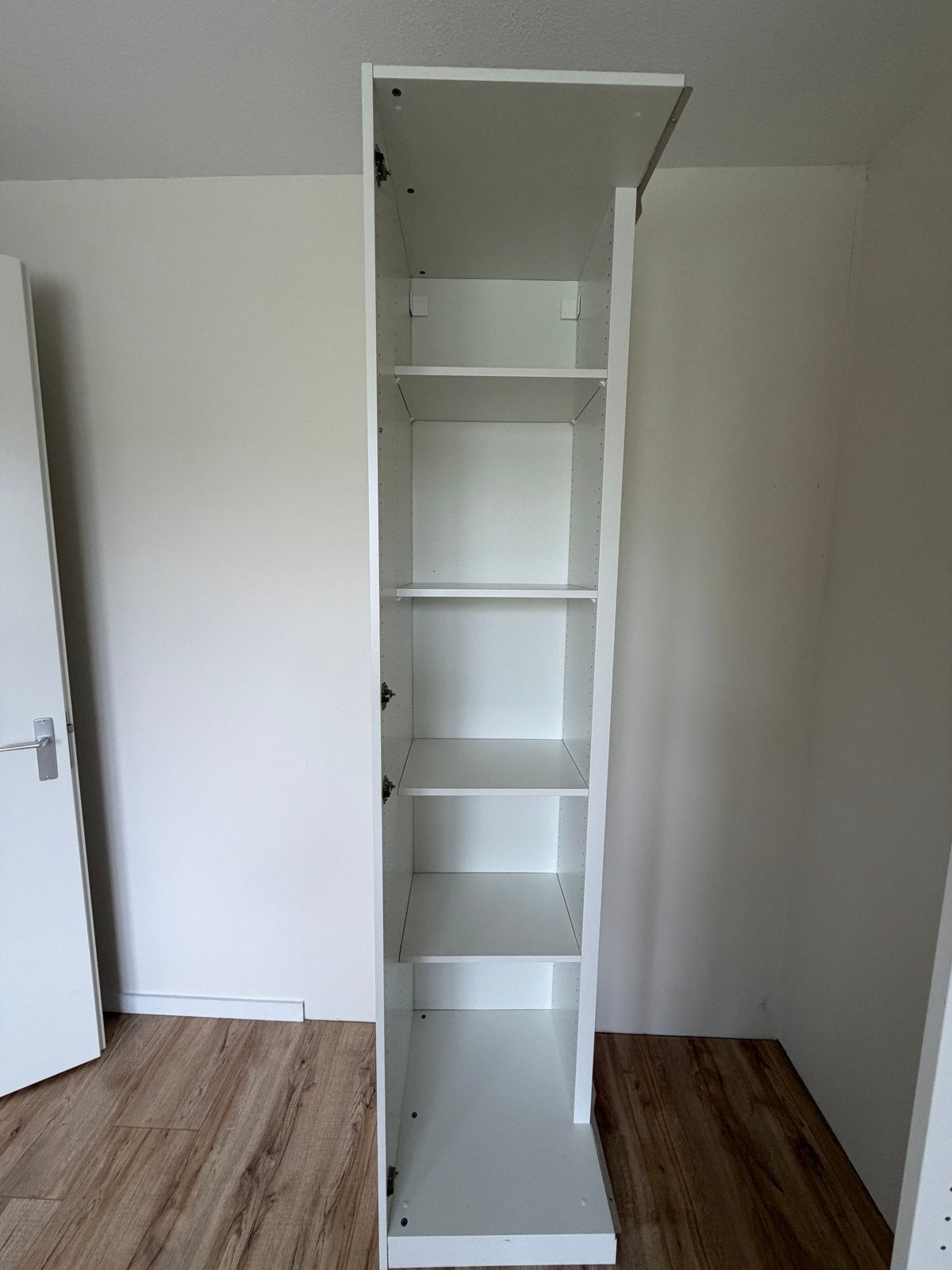 IKEA Pax hoekelement met 4 planken, 53x58x236 cm, Ophalen, Met plank(en), Gebruikt, 200 cm of meer