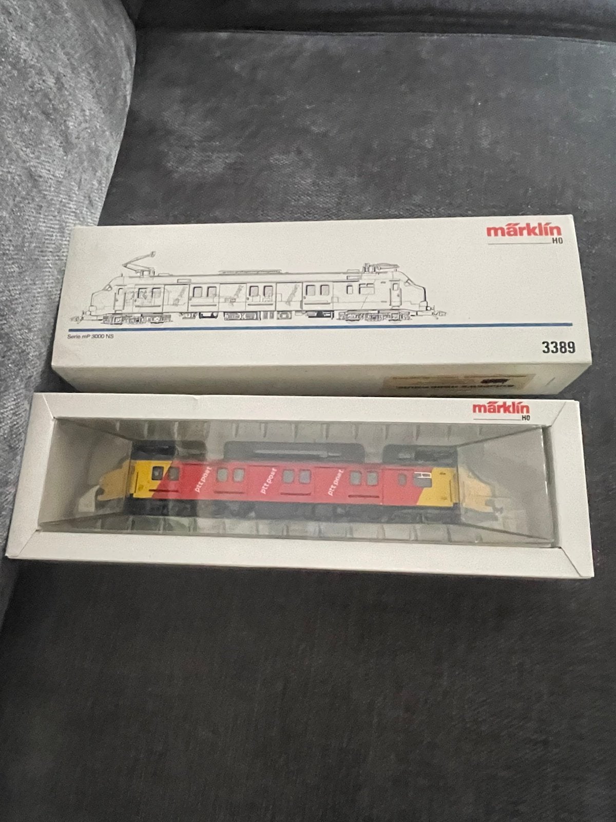 Marklin 3389 motorpost analoog, Wisselstroom, Locomotief, Ophalen of Verzenden, Zo goed als nieuw