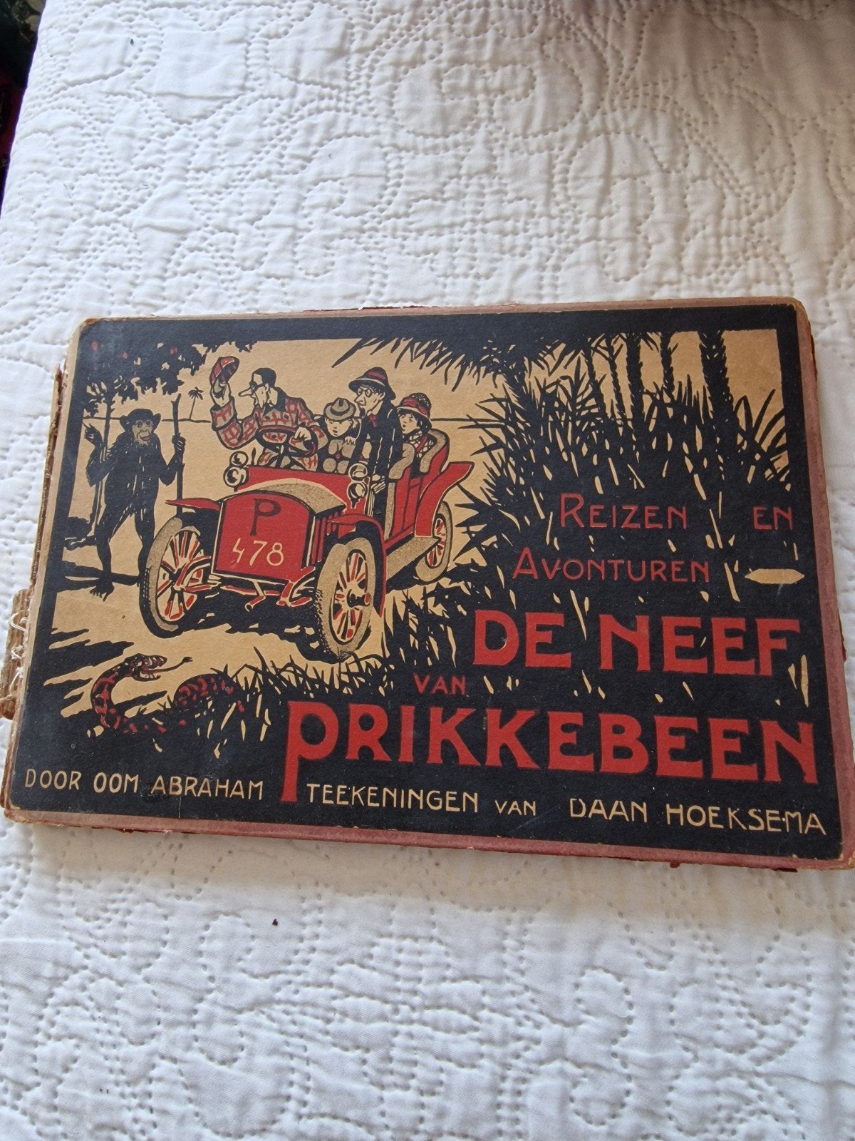 Reizen en Avonturen van De Neef van Prikkebeen, Ophalen of Verzenden, Gelezen, Oom Abraham