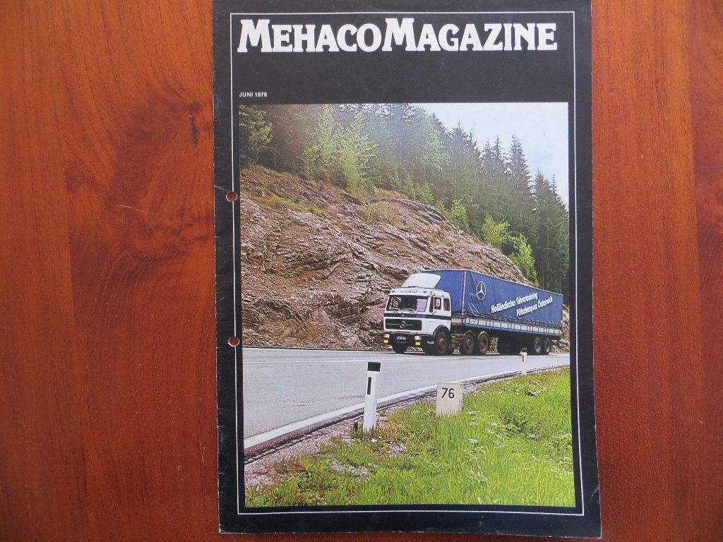 Mercedes-Benz Mehaco Magazine (juni 1978), Ophalen of Verzenden, Zo goed als nieuw, Mercedes