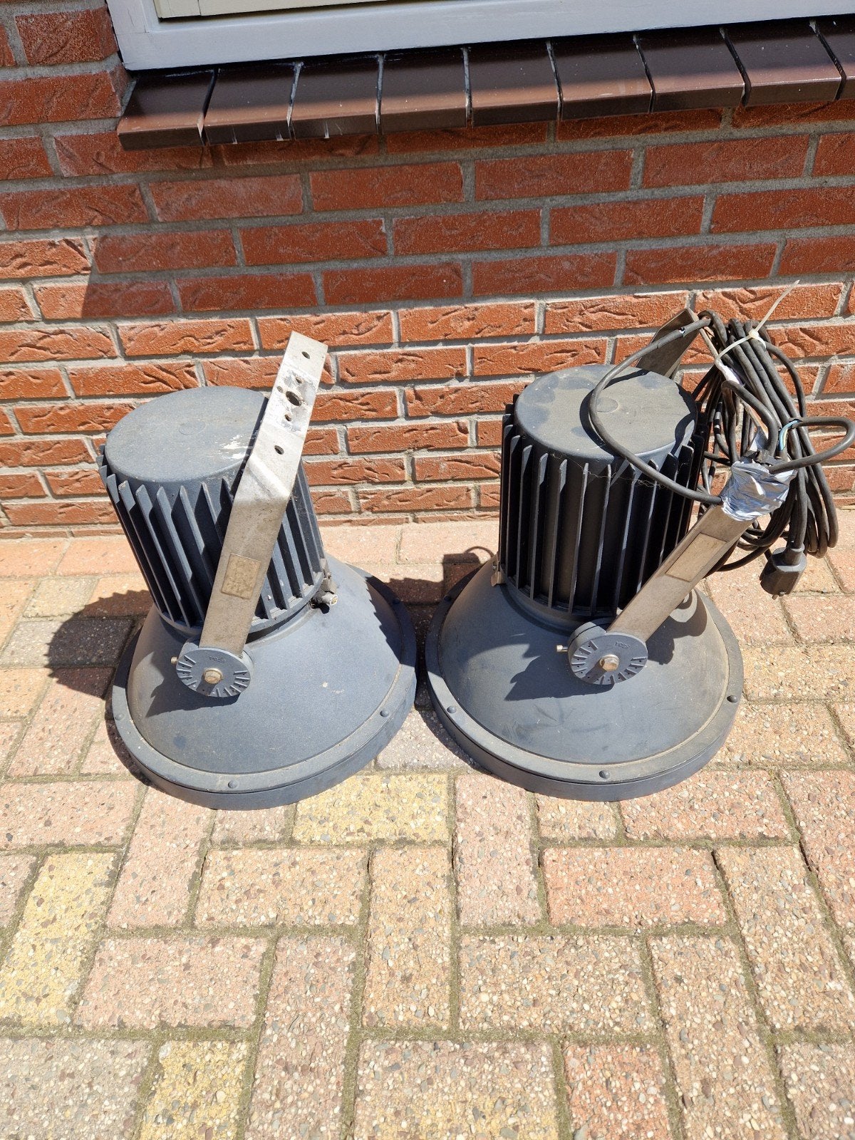 Bouw verlichting,  terein verlichting  , paardenbak verlicht, Ophalen, Gebruikt