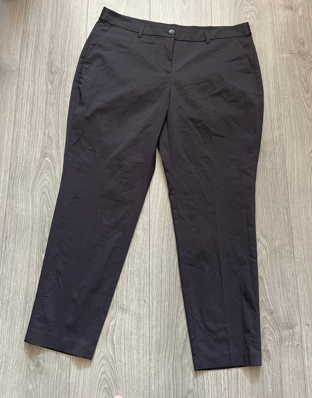 Yessica zwarte stretch chino  broek maat 44, Zwart, Maat 42/44 (L), Ophalen of Verzenden, Zo goed als nieuw