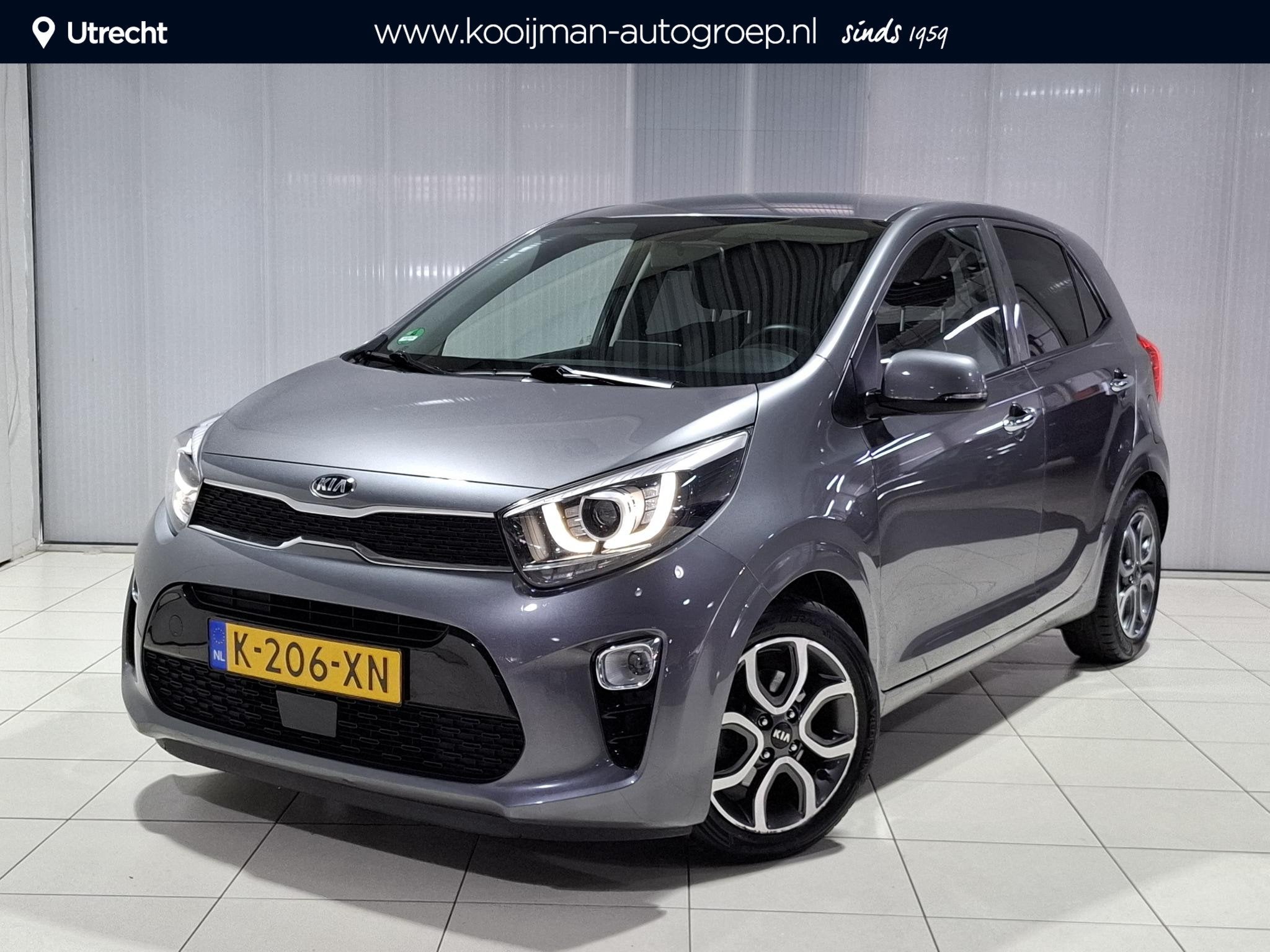 Kia Picanto 1.0 DPi DynamicPlusLine Apple Carplay/Android Au, Auto's, Kia, Bedrijf, Te koop, Picanto, ABS, Achteruitrijcamera
