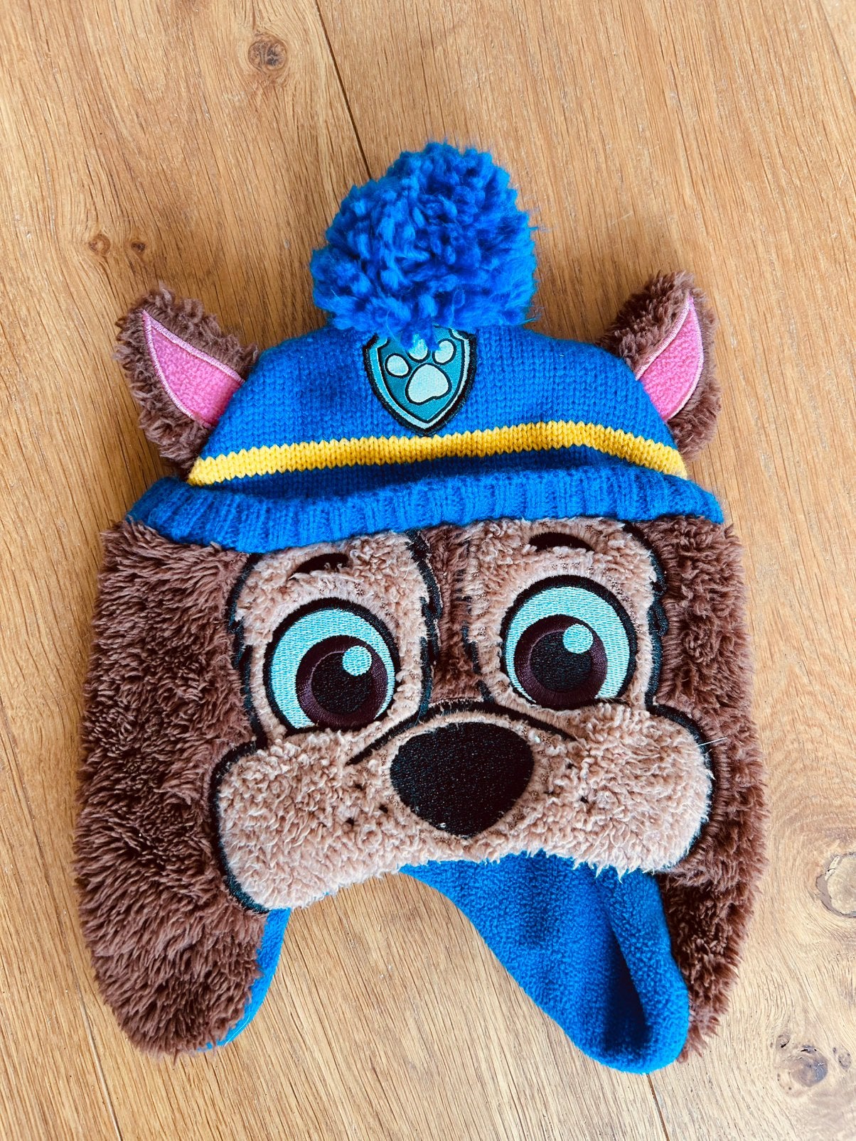 Paw Patrol Chase Muts C&A Maat 104-122CM, Ophalen, Zo goed als nieuw, Jongetje, Muts