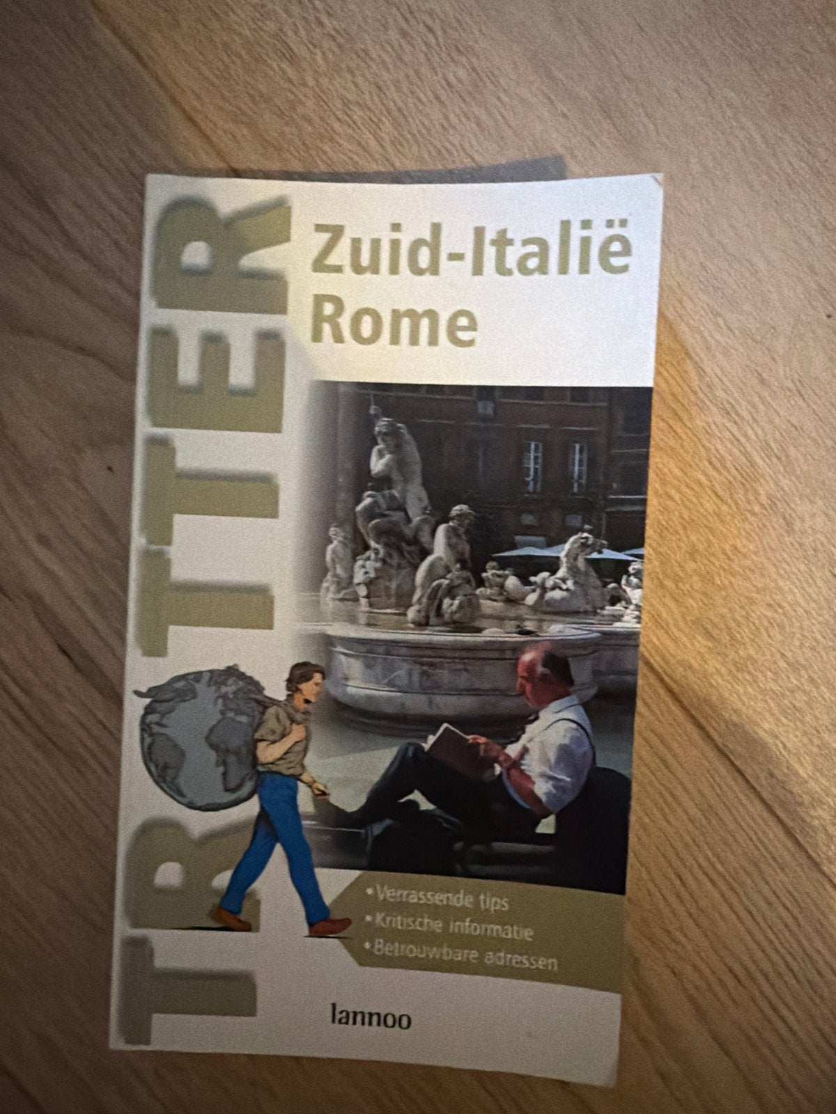 Trotter reisgids Zuid-Italië Rome uit 2001, Gelezen, Trotter, Europa, Ophalen of Verzenden