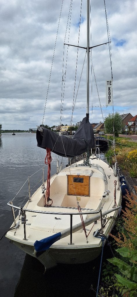 kajuit zeilboot, Watersport en Boten, Kajuitzeilboten en Zeiljachten, Gebruikt, S-spant, Marieholm, Elektrische start, Diesel