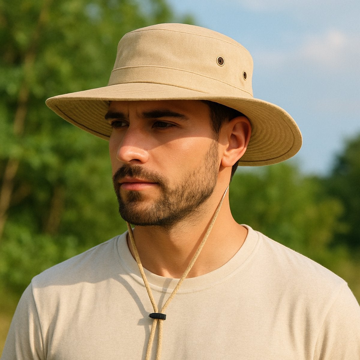 Safari hoed nieuw beige, Kleding | Heren, Hoeden en Petten, Junglestories, Hoed, Junglestories, Nieuw