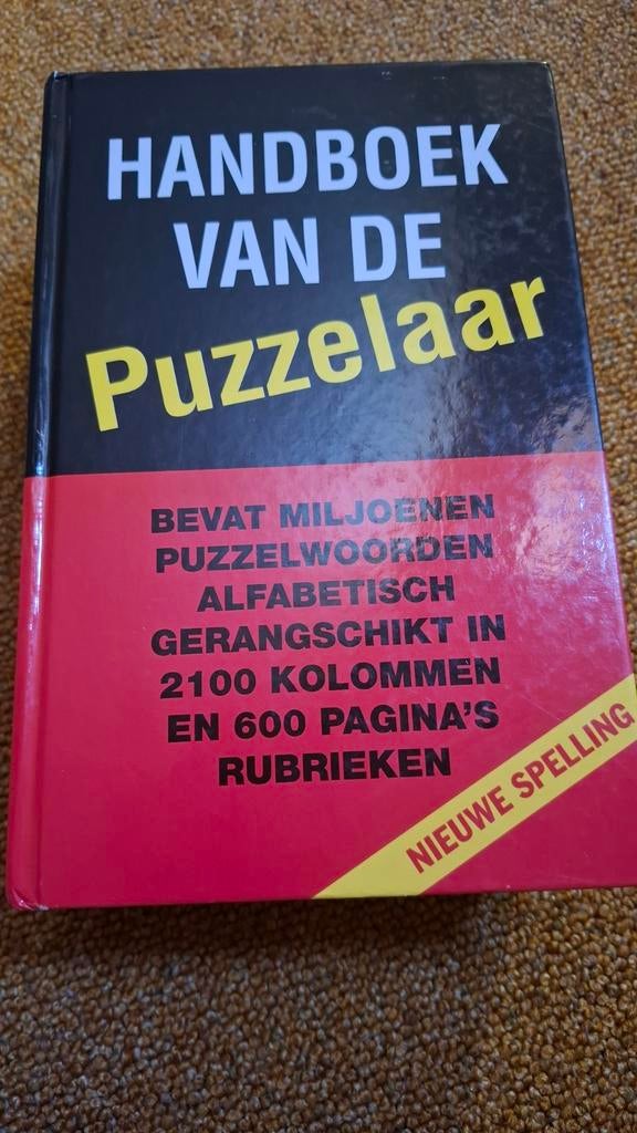 H.C. van den Welberg - Handboek van de puzzelaar, Ophalen of Verzenden, Zo goed als nieuw, Tekenen en Schilderen, H.C. van den Welberg