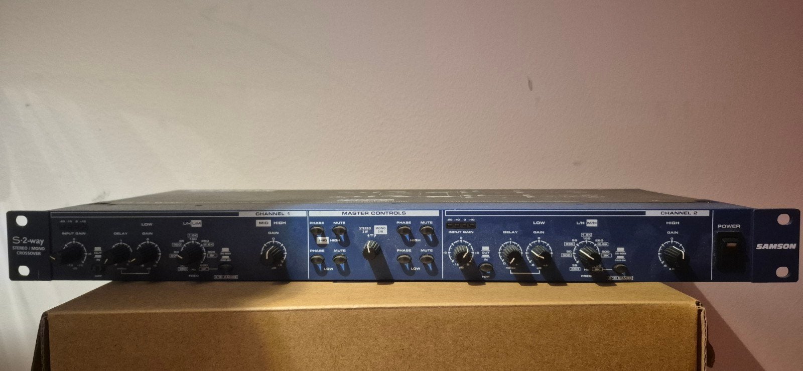 Samson S-2way Stereo 2-weg Crossover, Ophalen, Gebruikt