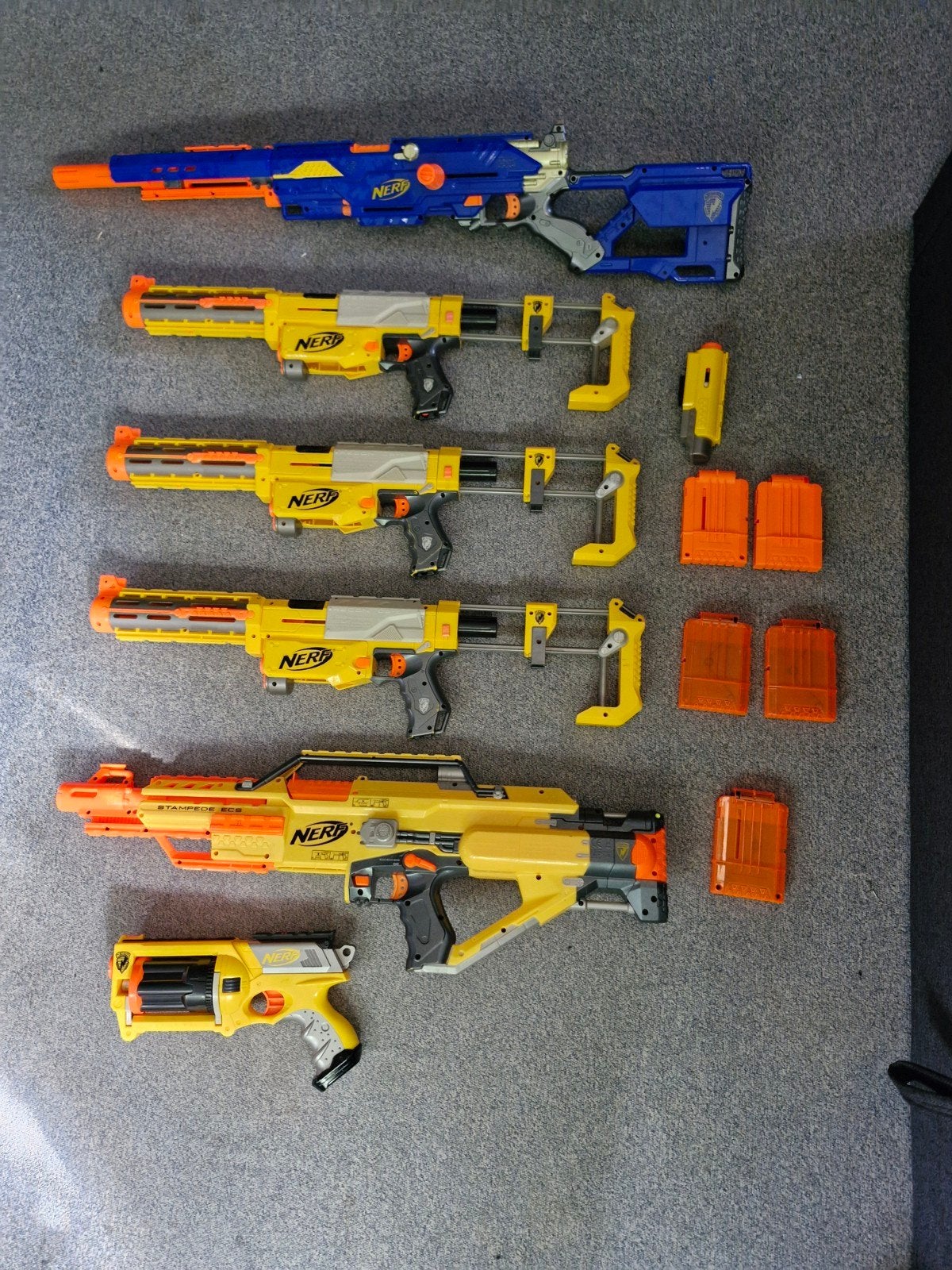 Nerf Gun collectie - Diverse modellen, werkend op batterijen, Ophalen of Verzenden
