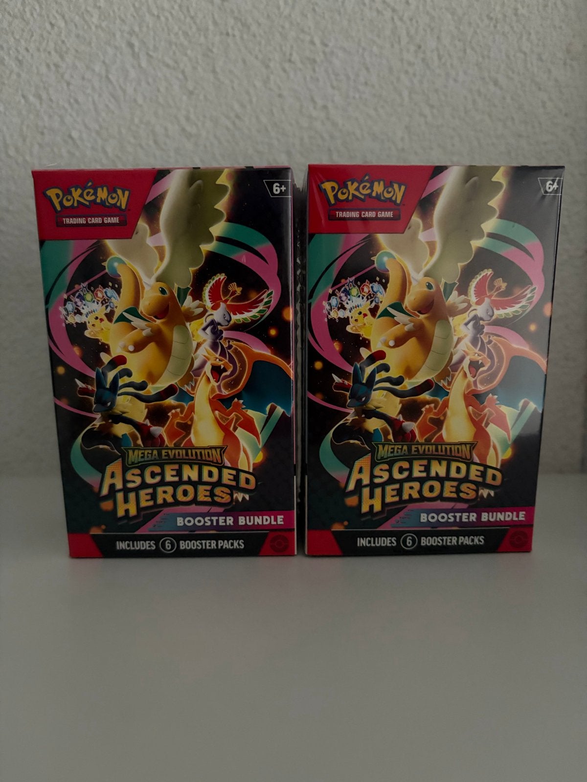 Pokemon Ascended Heroes Booster Bundles - sealed - 2x stuks, Ophalen of Verzenden, Nieuw, Boosterbox, Foil