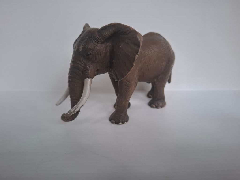 Schleich dier Afrikaanse olifant mannelijk set 14341, Ophalen of Verzenden, Gebruikt, Wild dier, Beeldje of Figuurtje