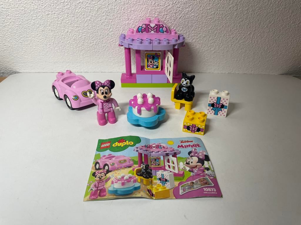 Duplo 10873 Minnie's Verjaardagsfeest+instructieboekje, Kinderen en Baby's, Speelgoed | Duplo en Lego, Compleet, Ophalen of Verzenden