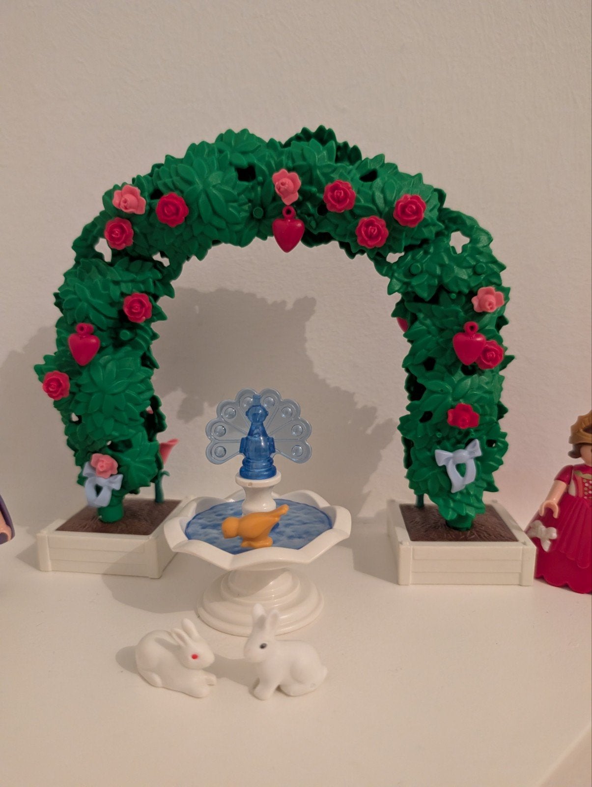Playmobil rozenboog met fontein prins en prinses, Ophalen of Verzenden, Zo goed als nieuw