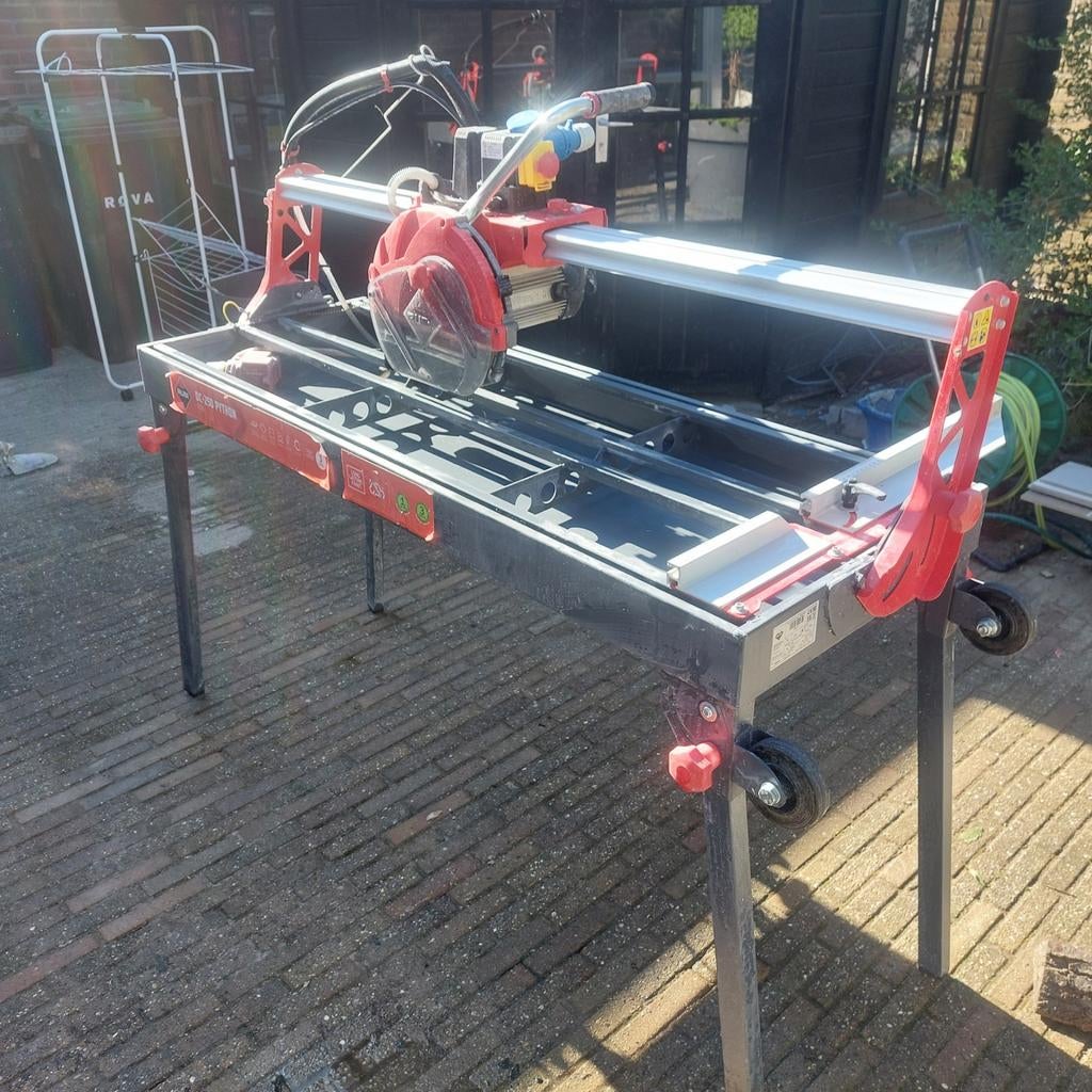 Rubi DC-250 Python Tegelzaag - Professioneel, Doe-het-zelf en Verbouw, Ophalen, Gebruikt, 70 mm of meer, Overige typen