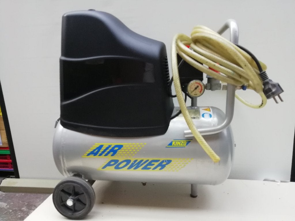 Kinzo Air Power 31L427 Compressor, Ophalen, Gebruikt, 6 tot 10 bar, Minder dan 200 liter/min