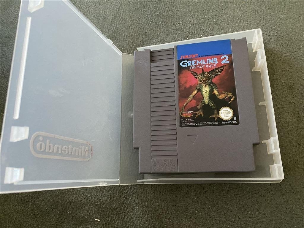 Nintendo NES Gremlins 2 [ 145 ], Avontuur en Actie, Verzenden, 1 speler, Zo goed als nieuw