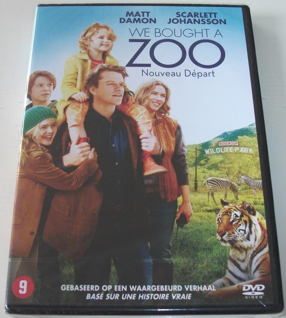 Dvd *** WE BOUGHT A ZOO *** *NIEUW*, Cd's en Dvd's, Avontuur, Vanaf 9 jaar, Ophalen of Verzenden, Nieuw in verpakking