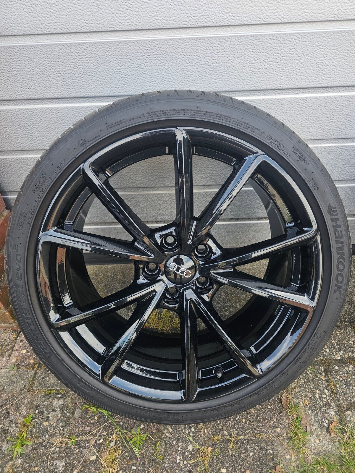 Audi RS 4 velgen 19 inch Hankook zomerband 5x112, Auto-onderdelen, Banden en Velgen, Personenwagen, Zomerbanden, Ophalen