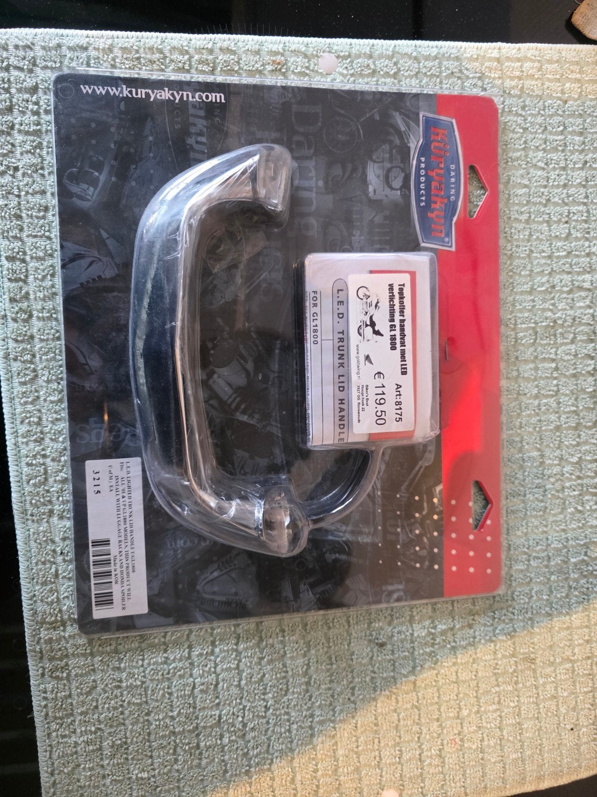Kuryakyn LED Trunk Lid Handle voor Honda GL1800, Motoren, Ophalen of Verzenden, Nieuw