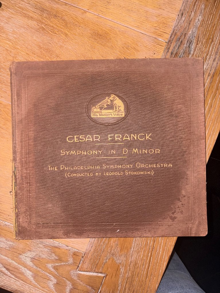 Cesar Franck - Symphony in D Minor - 5 platen, Ophalen, Gebruikt, Overige genres, 12 inch