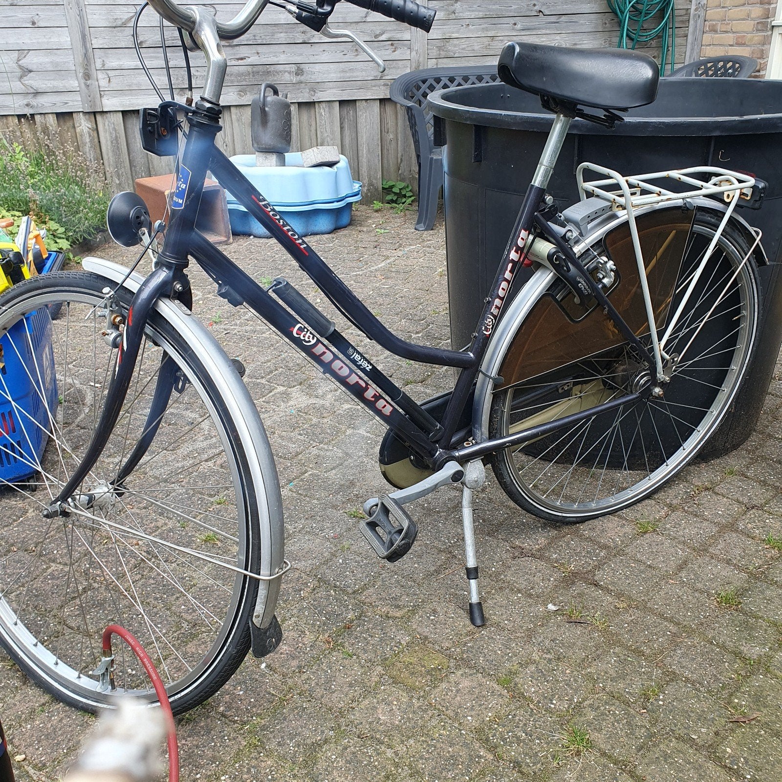 City Norta Boston damesfiets, Trommelrem, Ophalen, Overige merken, 53 tot 56 cm
