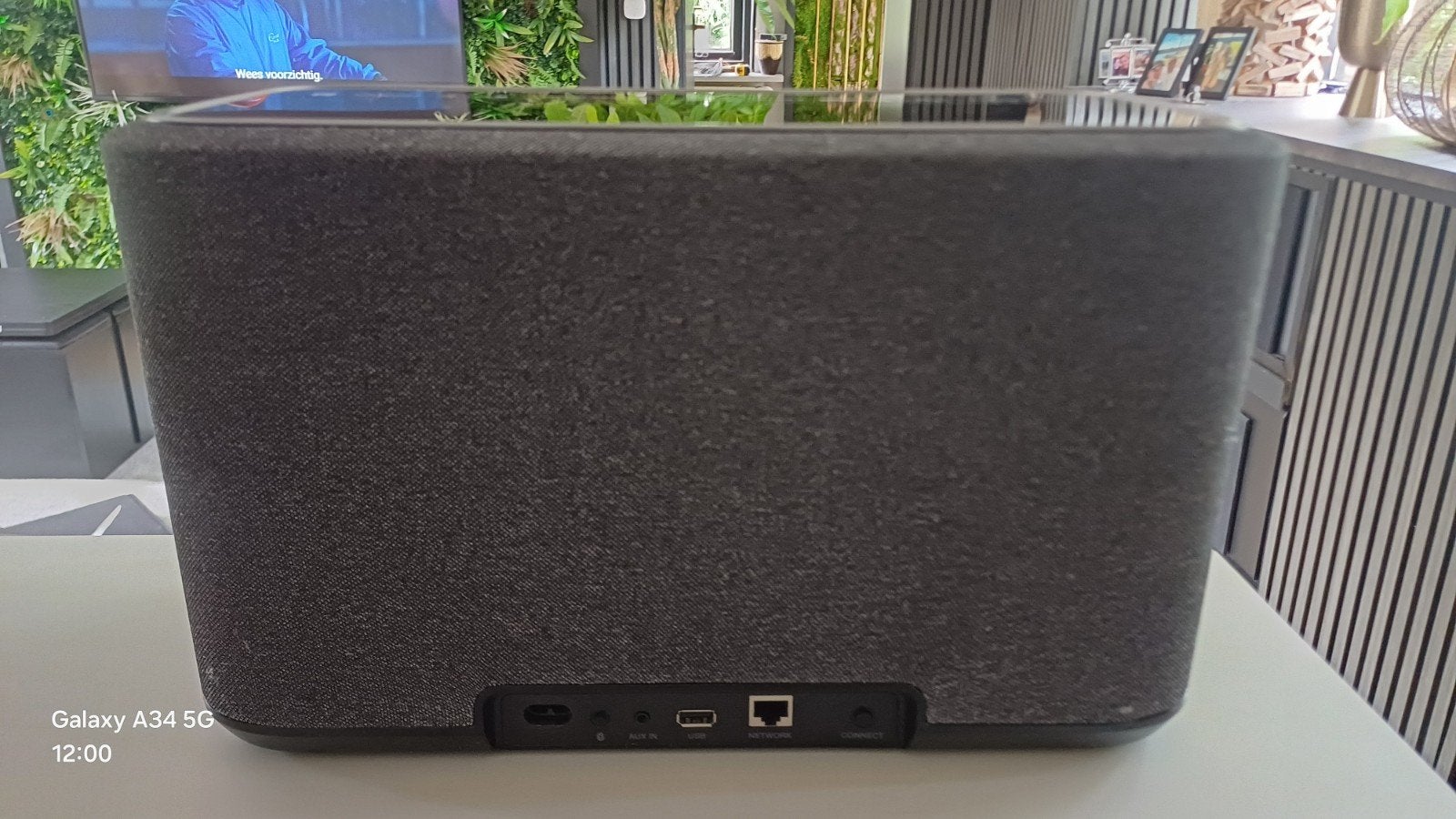Denon Home 350  Grijs/zwart Draadloze Speaker met HEOS, Blue, Slimme speaker, Zo goed als nieuw, Bluetooth, Ophalen