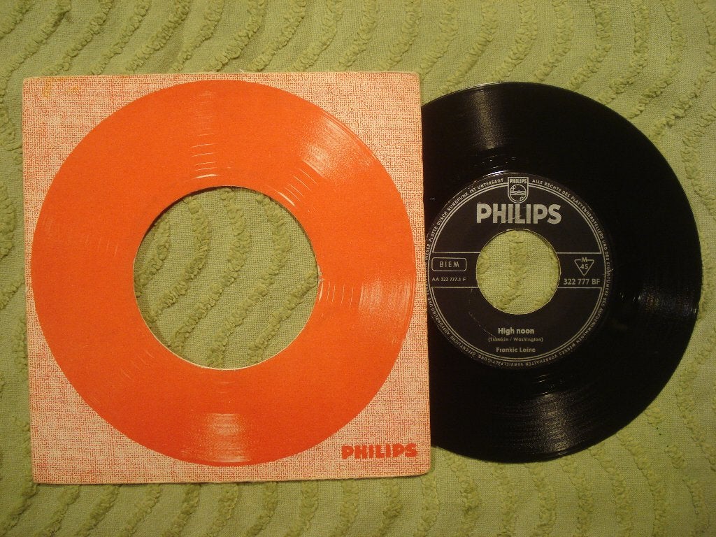 Frankie Laine 7" Vinyl Single: ‘High noon’ (Duitsland), Ophalen of Verzenden, Gebruikt, 7 inch, Filmmuziek en Soundtracks